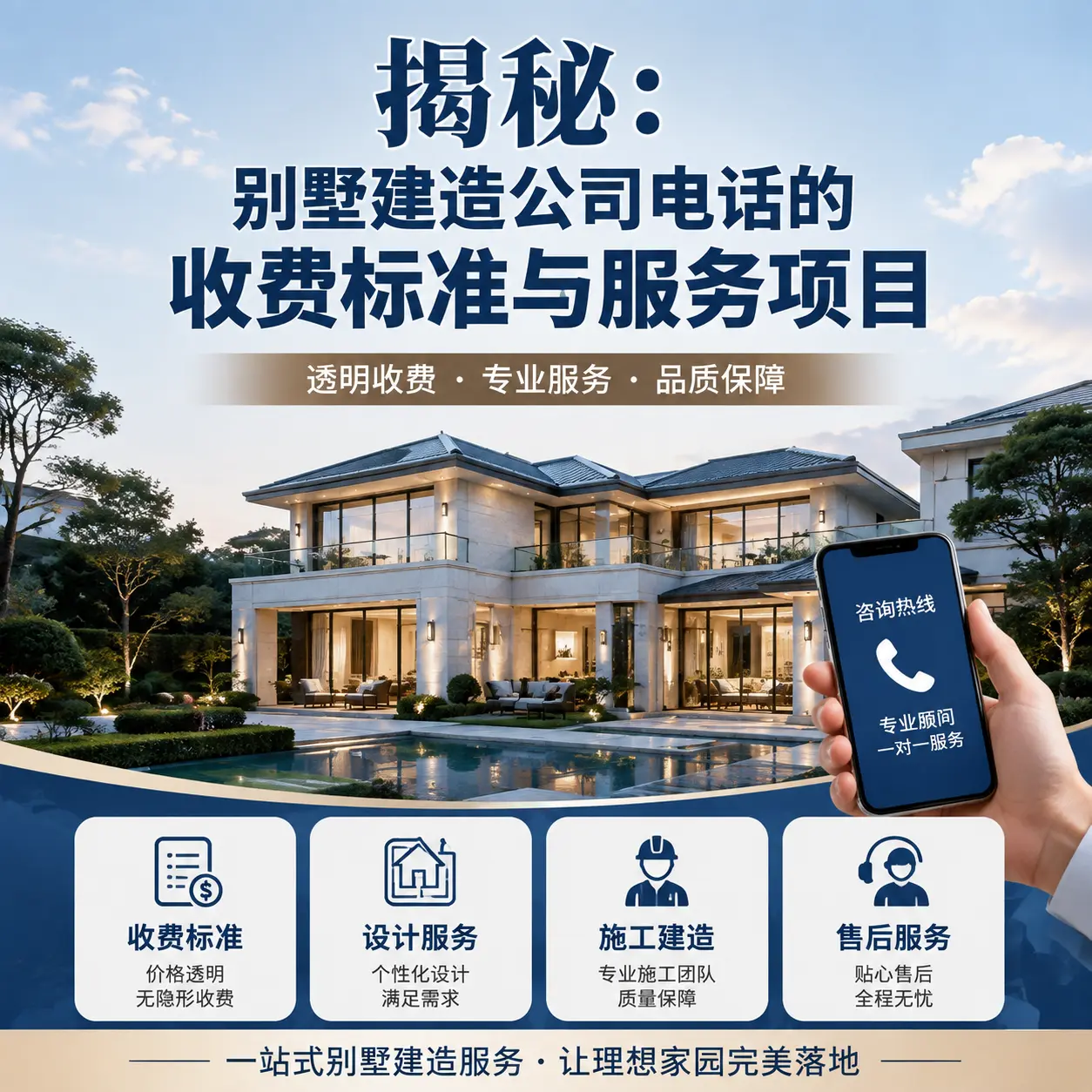 揭秘：德江别墅建造公司电话的收费标准与服务项目