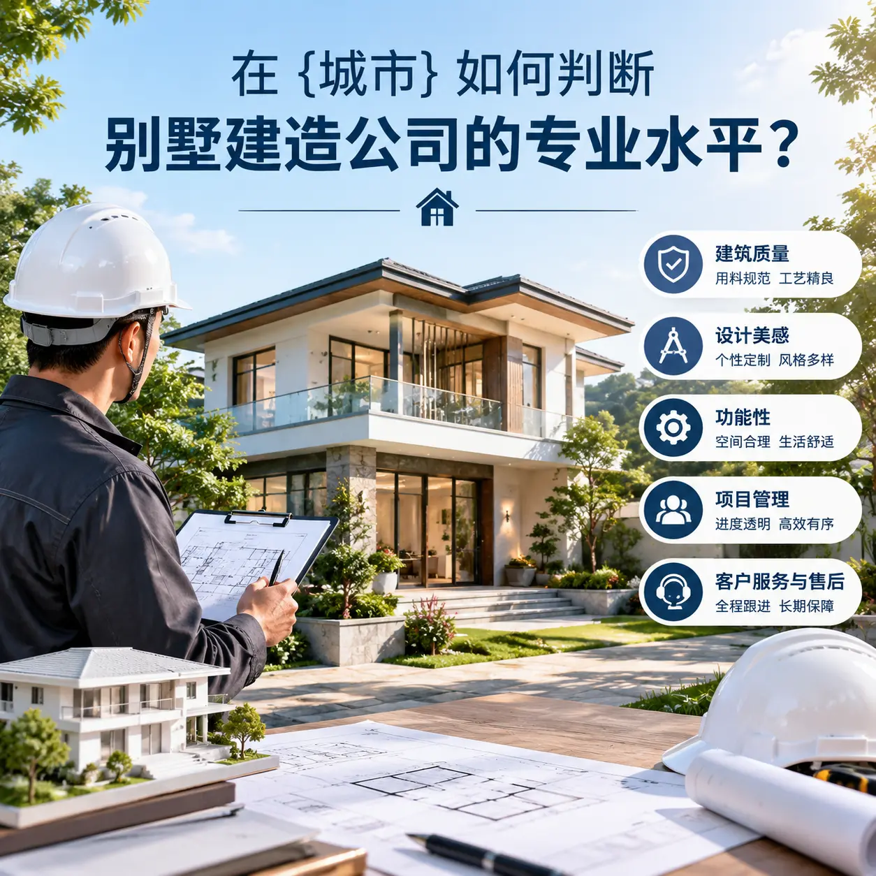 在 德江 如何判断别墅建造公司的专业水平？