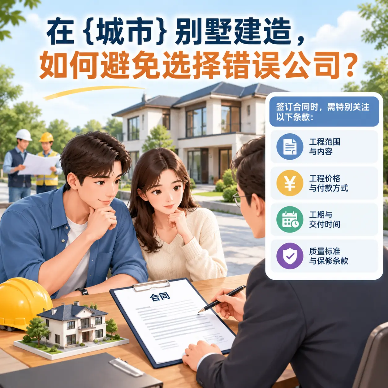 在 德江 别墅建造，如何避免选择错误公司？
