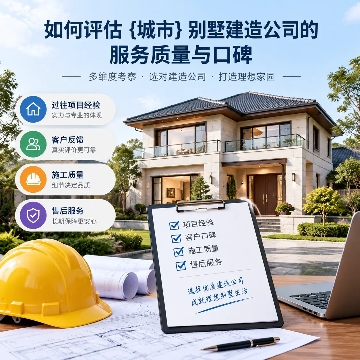 如何评估 德江 别墅建造公司的服务质量与口碑