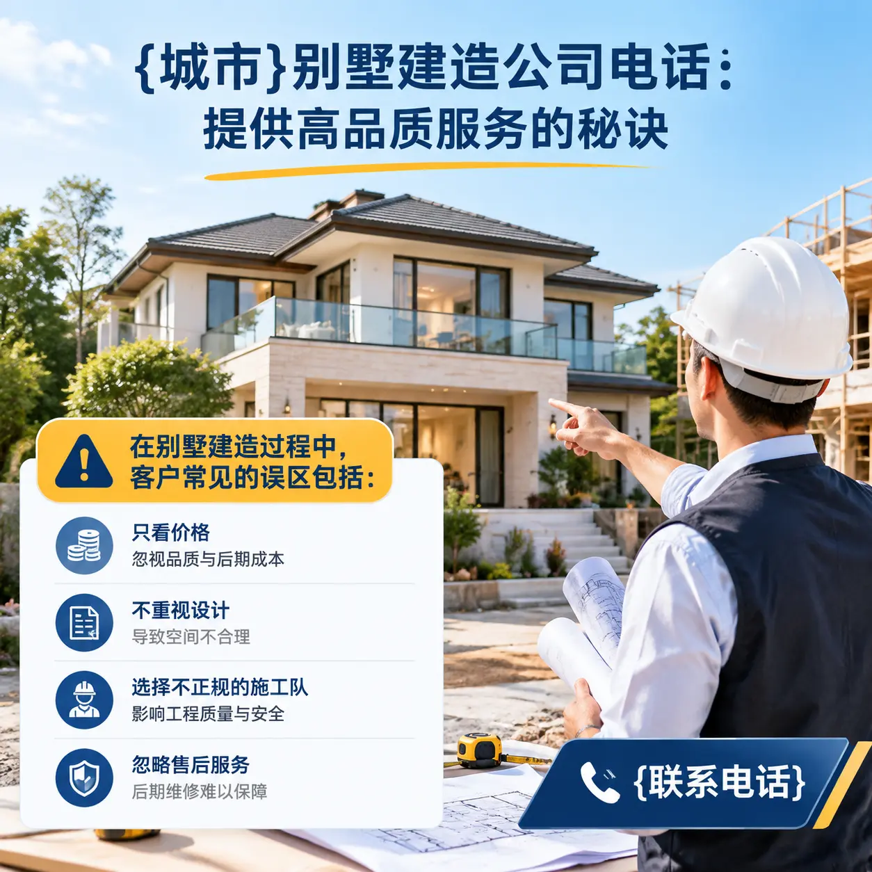 德江别墅建造公司电话：提供高品质服务的秘诀
