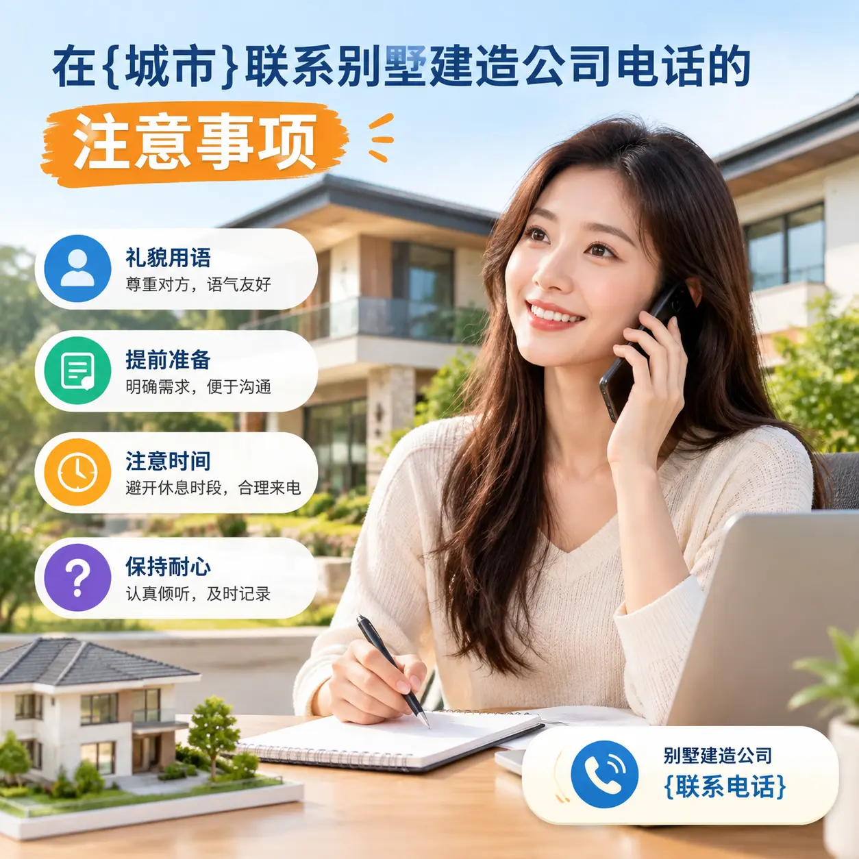 在德江联系别墅建造公司电话的注意事项