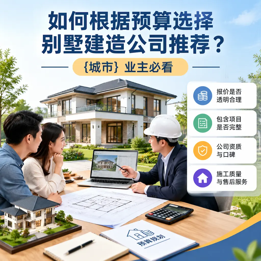 如何根据预算选择别墅建造公司推荐？ 德江 业主必看